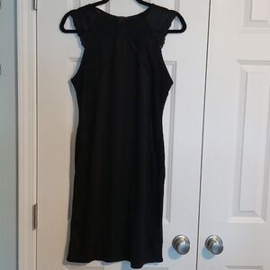 H&M Chic Black Sleeveless Mini Dress